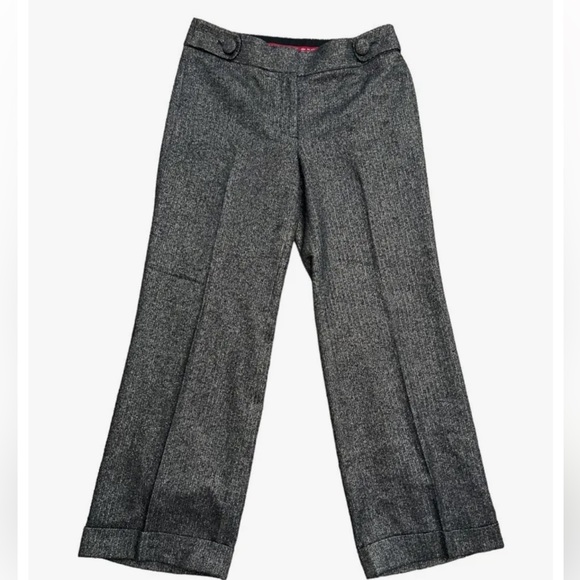 J.Crew Favorite Fit Shimmer TALL LONG Black with Gold Thread - Picture 2 of 9